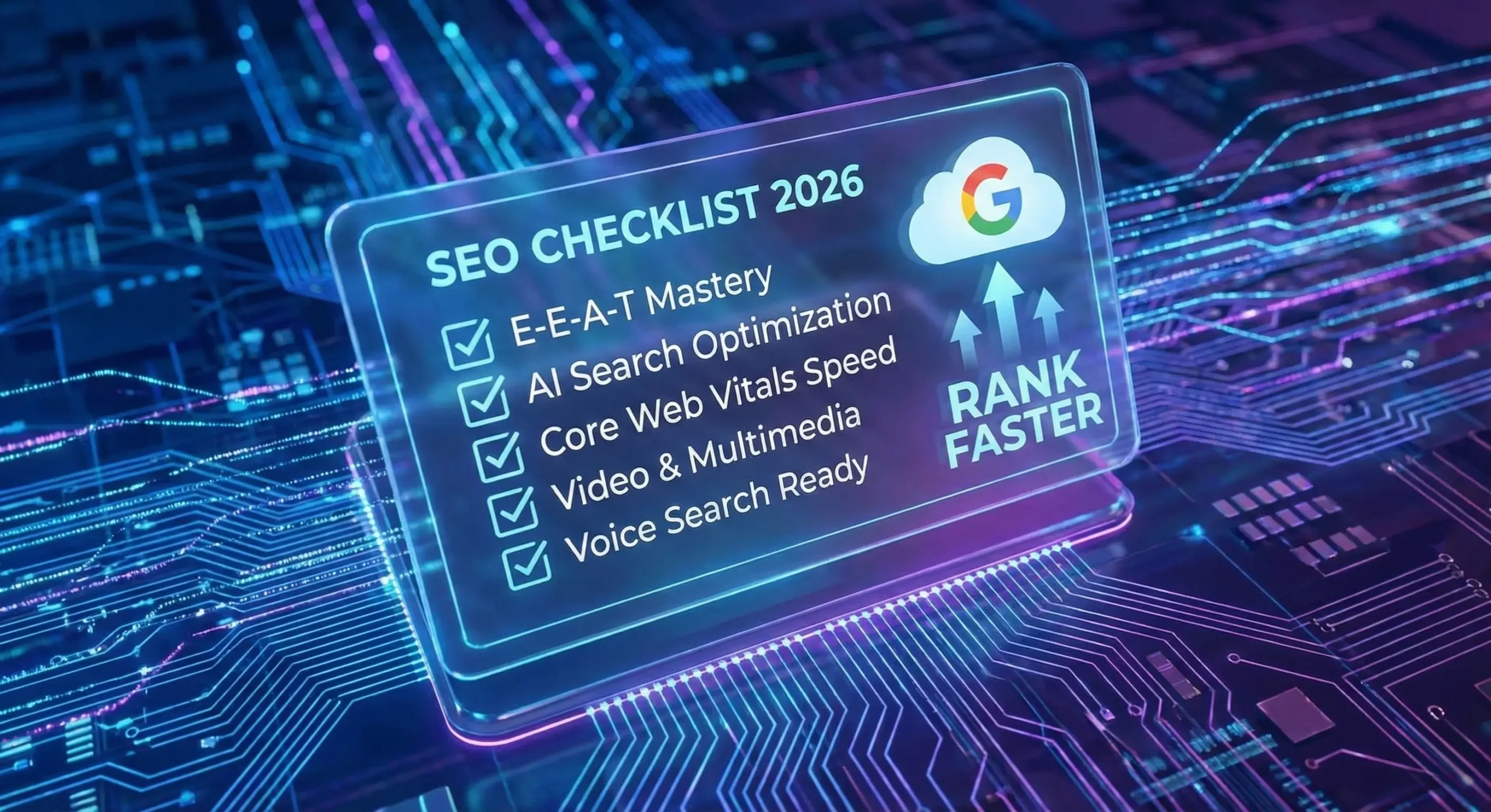 SEO Checklist for 2026: How to Rank on Google Faster