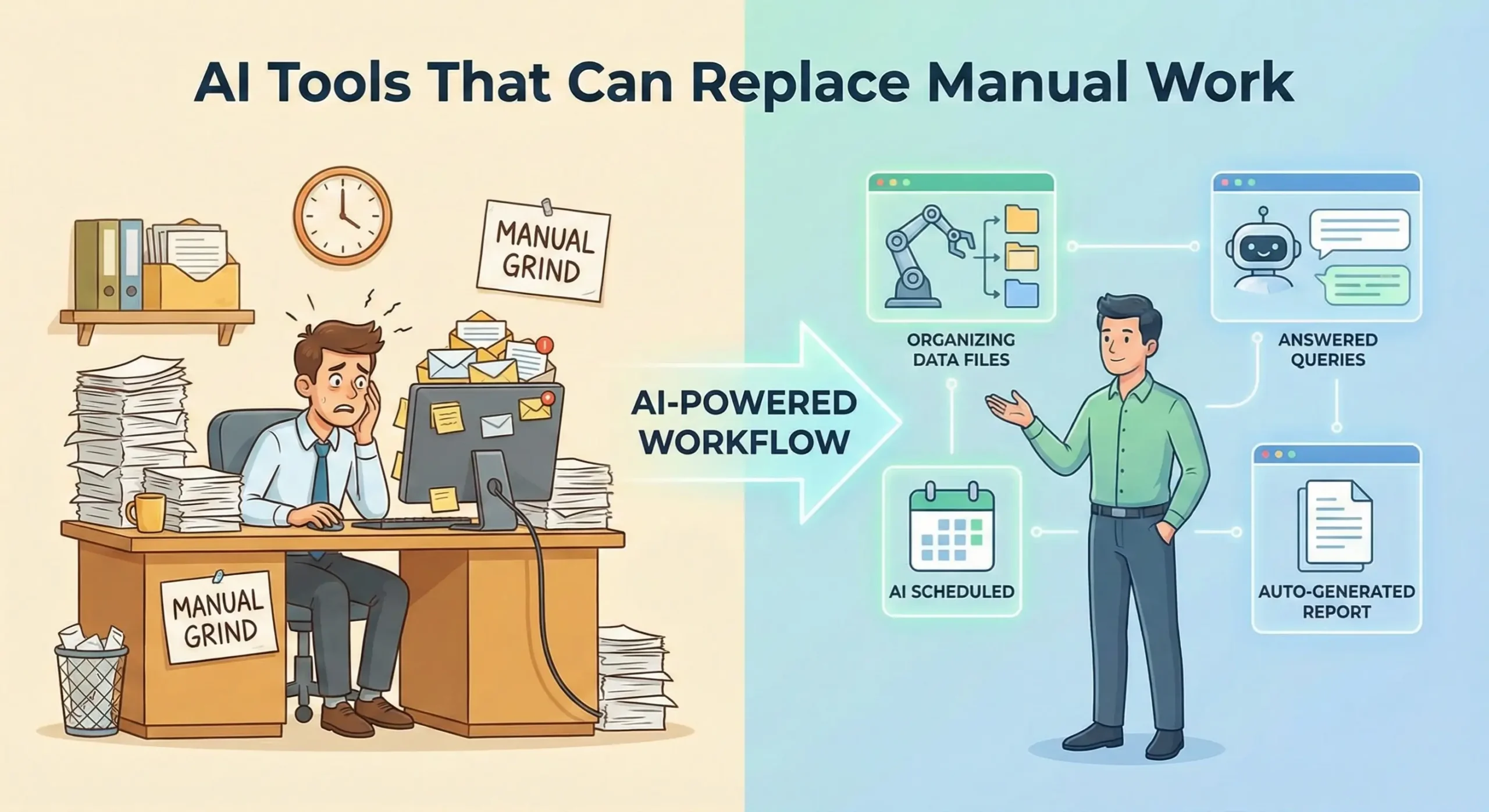 Top AI Tools That Can Replace Manual Work and Reclaim Your Calendar