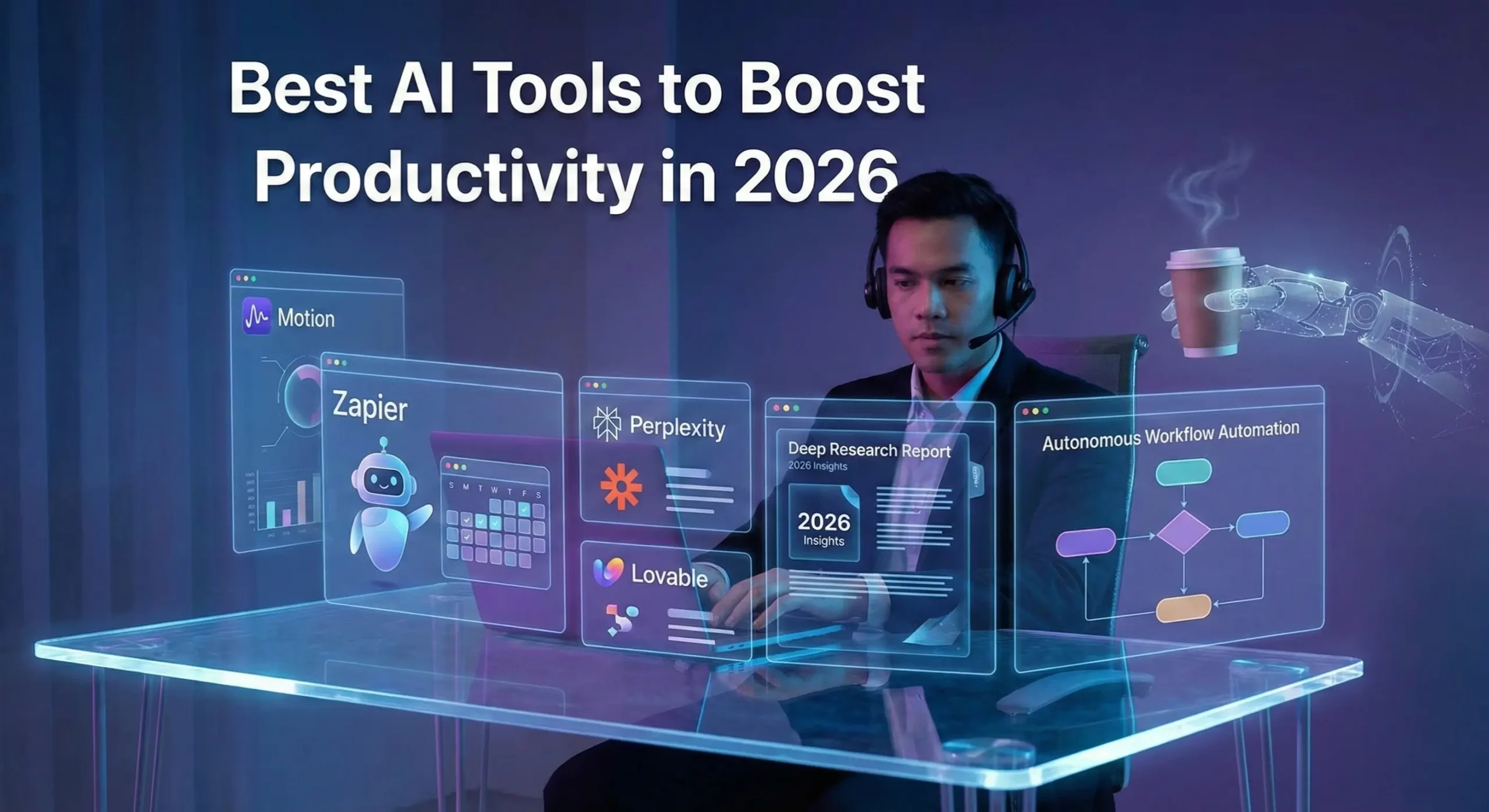 Best AI Tools to Boost Productivity in 2026