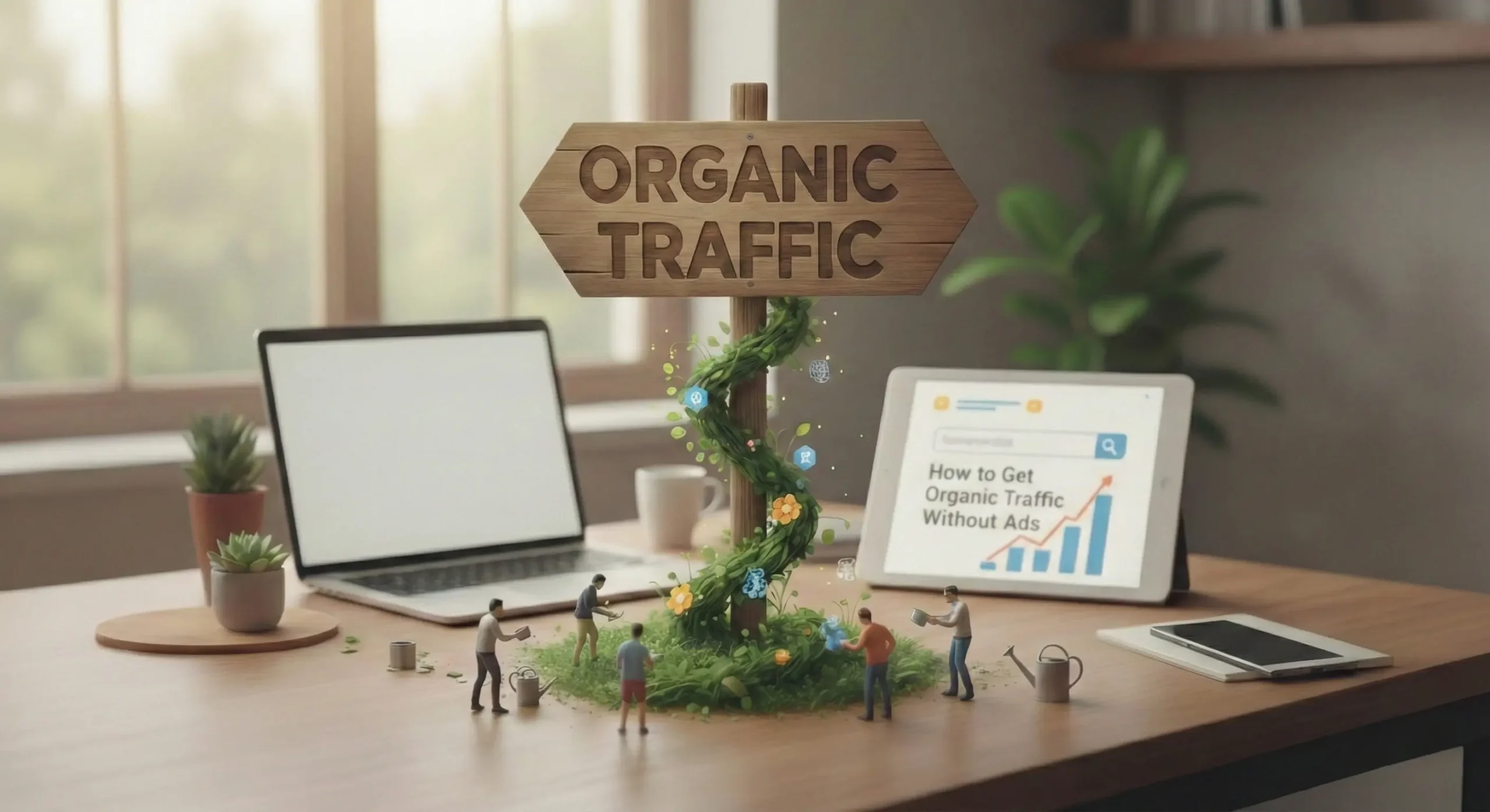 How to Get Organic Traffic Without Ads