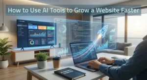 How to Use AI Tools to Grow a Website Faster